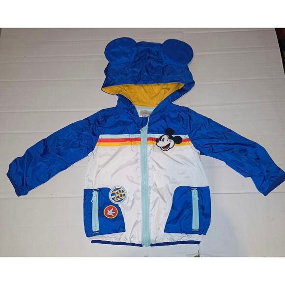 Mickey Mouse Disney World Baby Jacket w/ ears Size 12-18 months - Picture 1 of 6